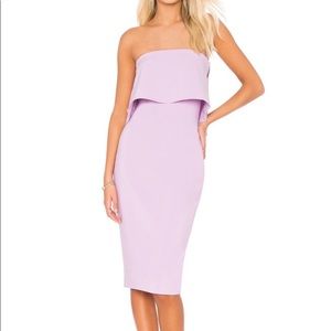 LIKELY midi dress in twilight mist